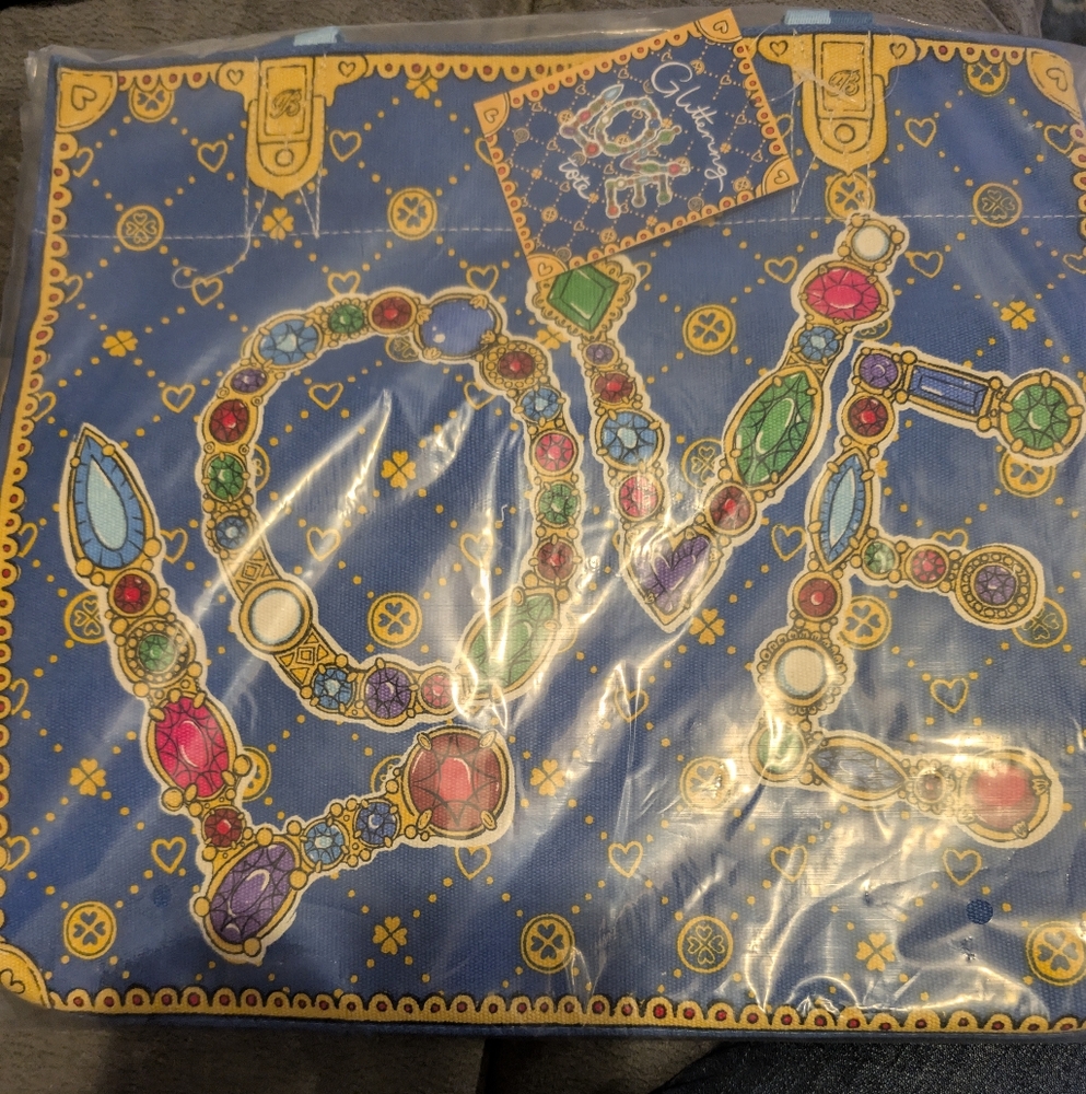 Chala Blue Gemstone Tote Bag Brighton Tote